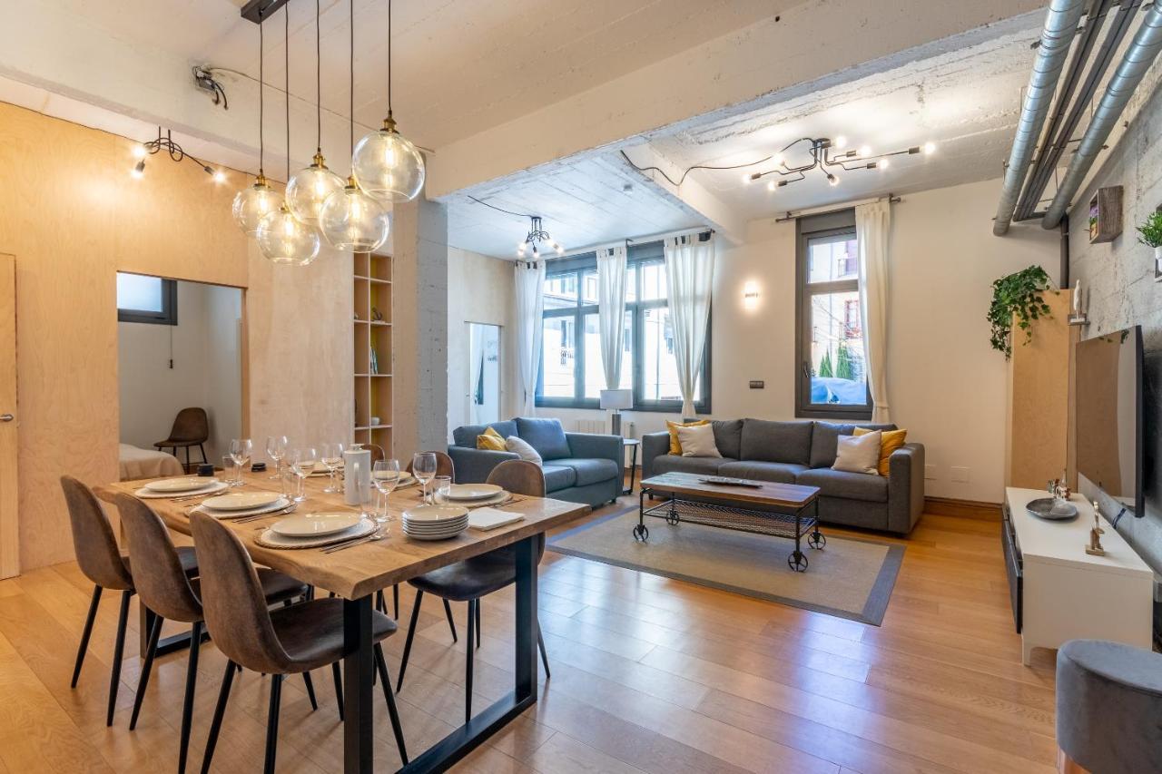 New! Lovely 3-Bedroom Loft In Bilbao Exterior photo